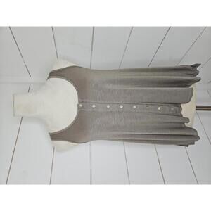 American Eagle Outfitters Soft & Sexy small army green slub tank top